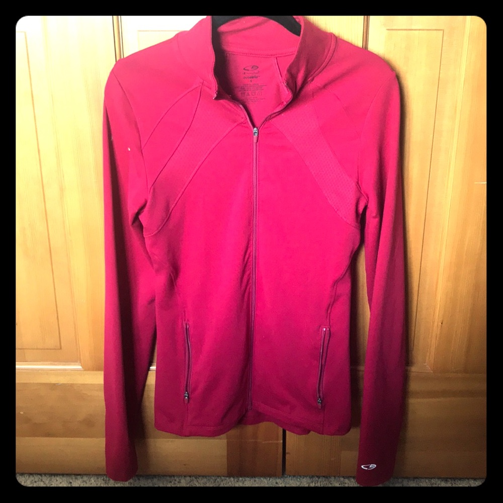 Athletic zip-up jacket